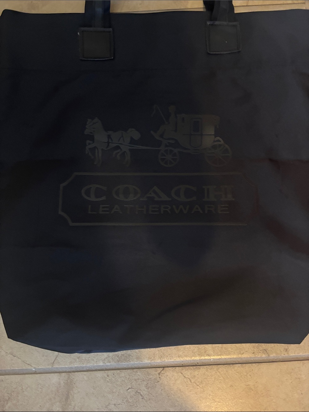 Coach shopping/reusable tote bag - Picture 2 of 5